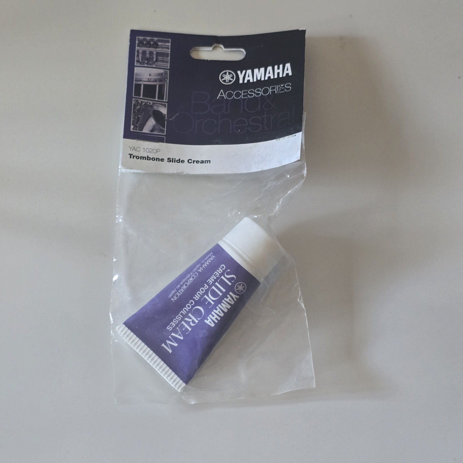 Yamaha Trombone Slide Cream Yamaha Purple Slide Cream for Trombones 