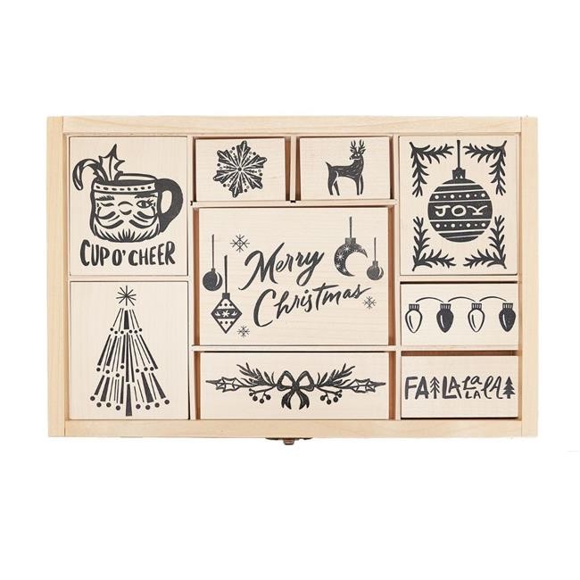 Colop USA LLC 168875 Blissful Prints Limited Edition Christmas Set