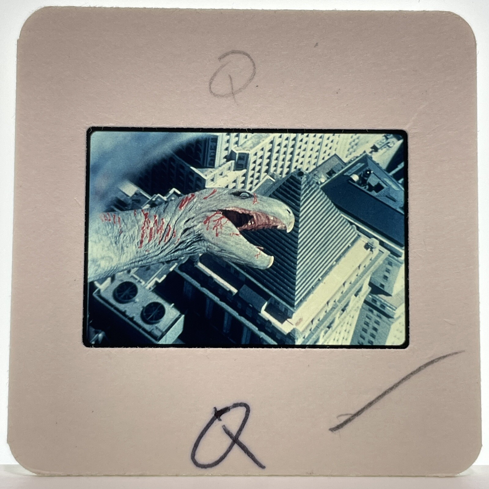 35mm Slide Q The Winged Serpent 80s Movie Vintage Publicity Promotion #5