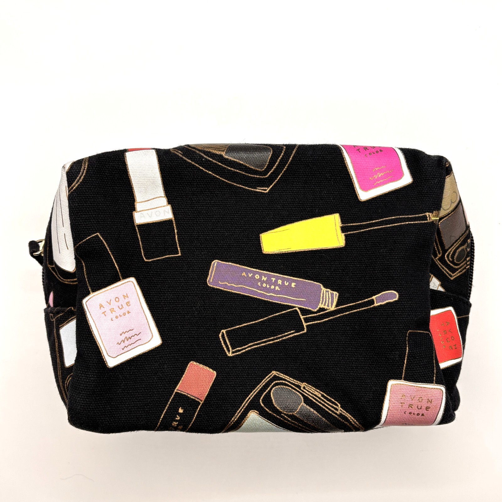 Avon Beauty Resolutions Cosmetic Travel Bag Avon Cosmetics Zippered Bag