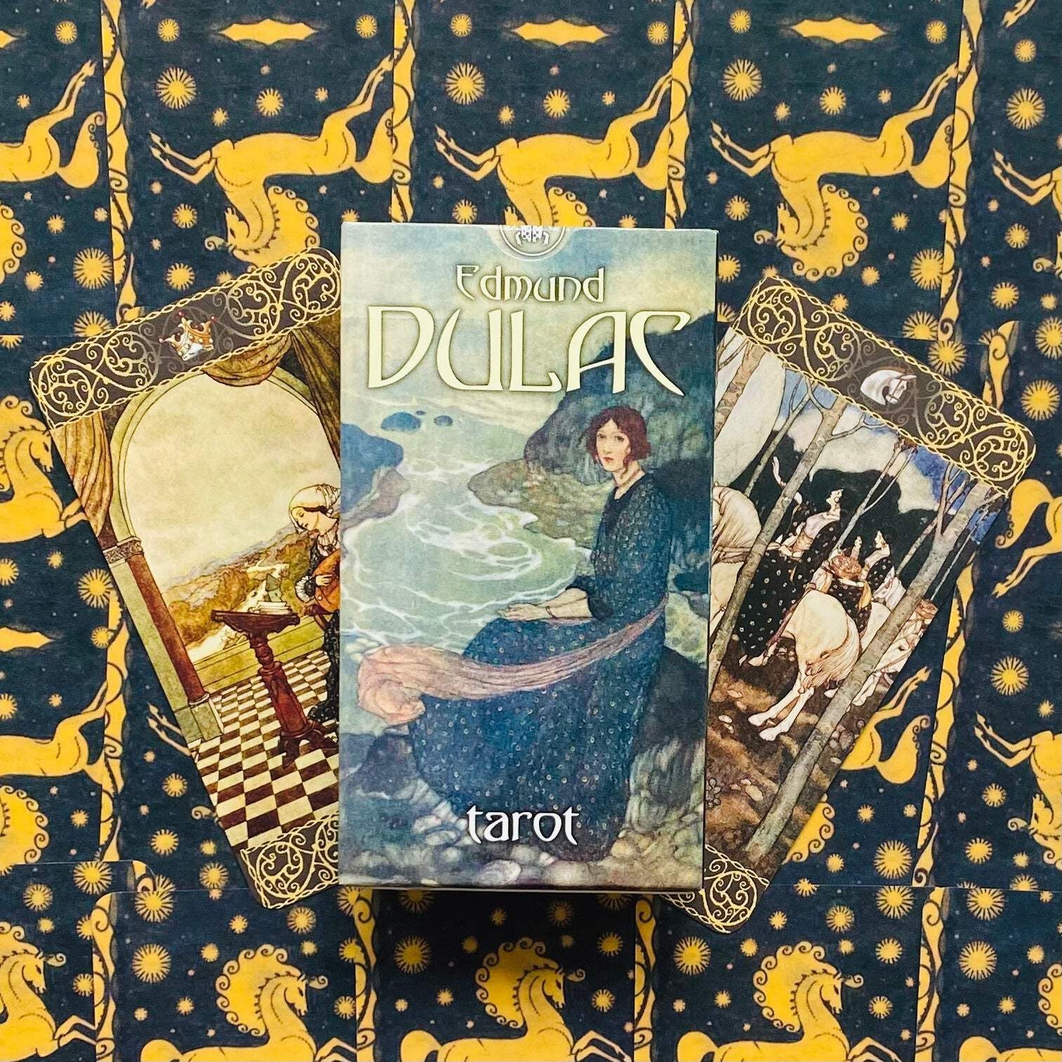 Edmund Dulac Tarot Deck Cards Esotericism Edmund Dulac Lo Scarabeo New