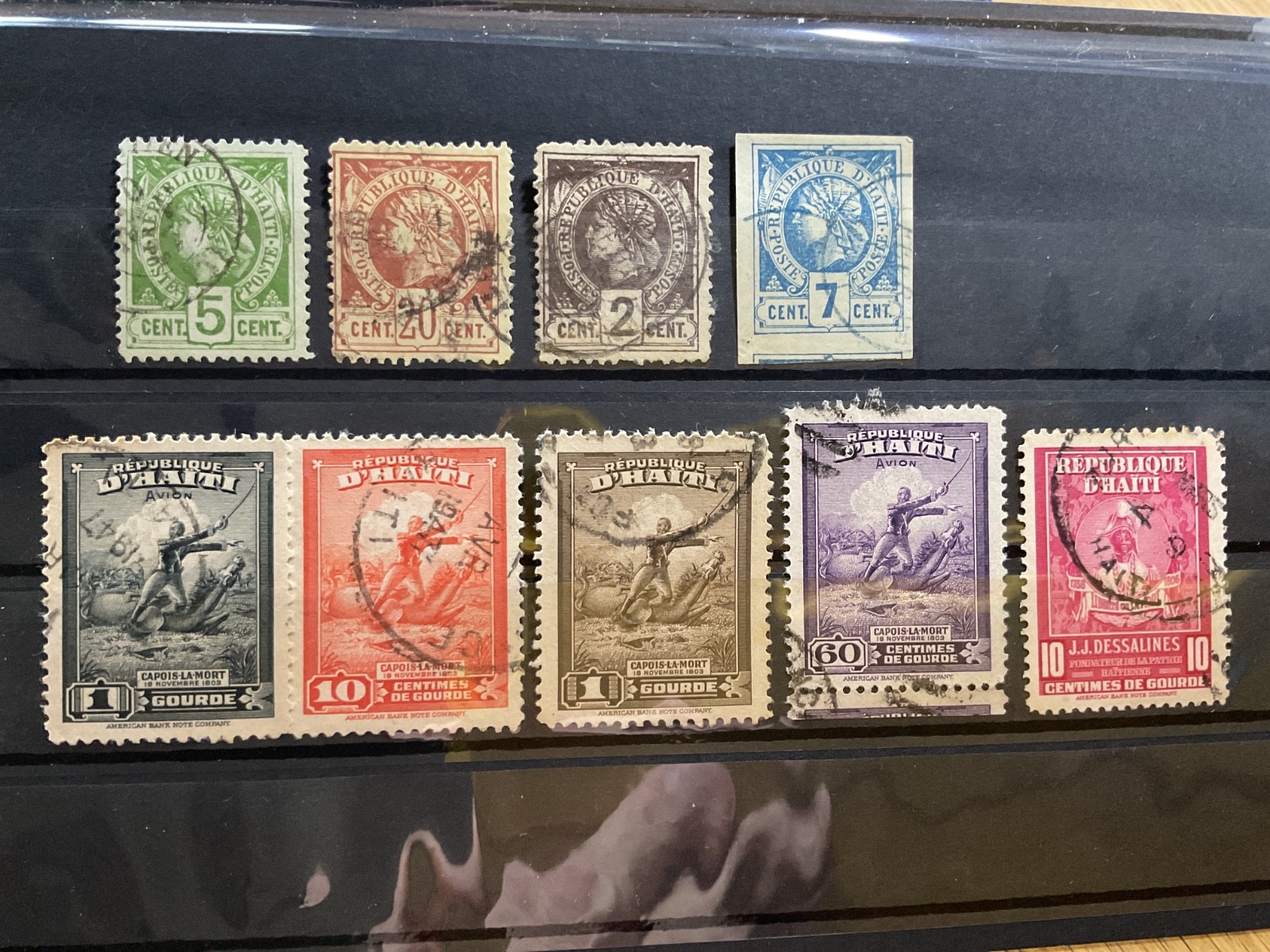 Haiti mounted mint or used stamps  B3067