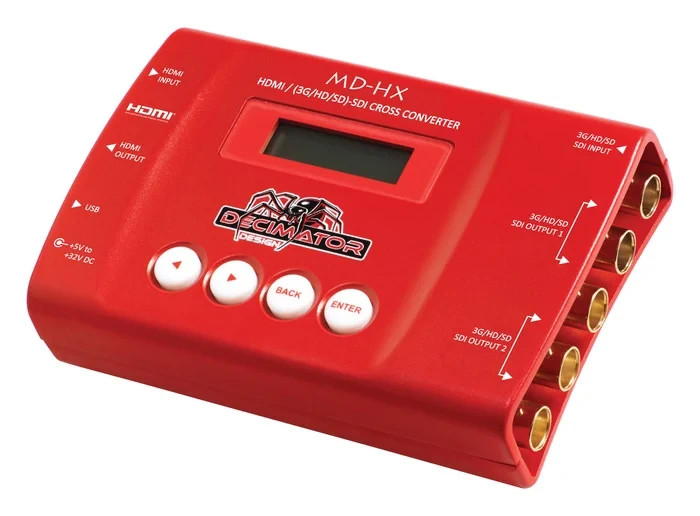 Decimator MD-HX HDMI and SDI Cross Converter with Scaling & Frame Rate