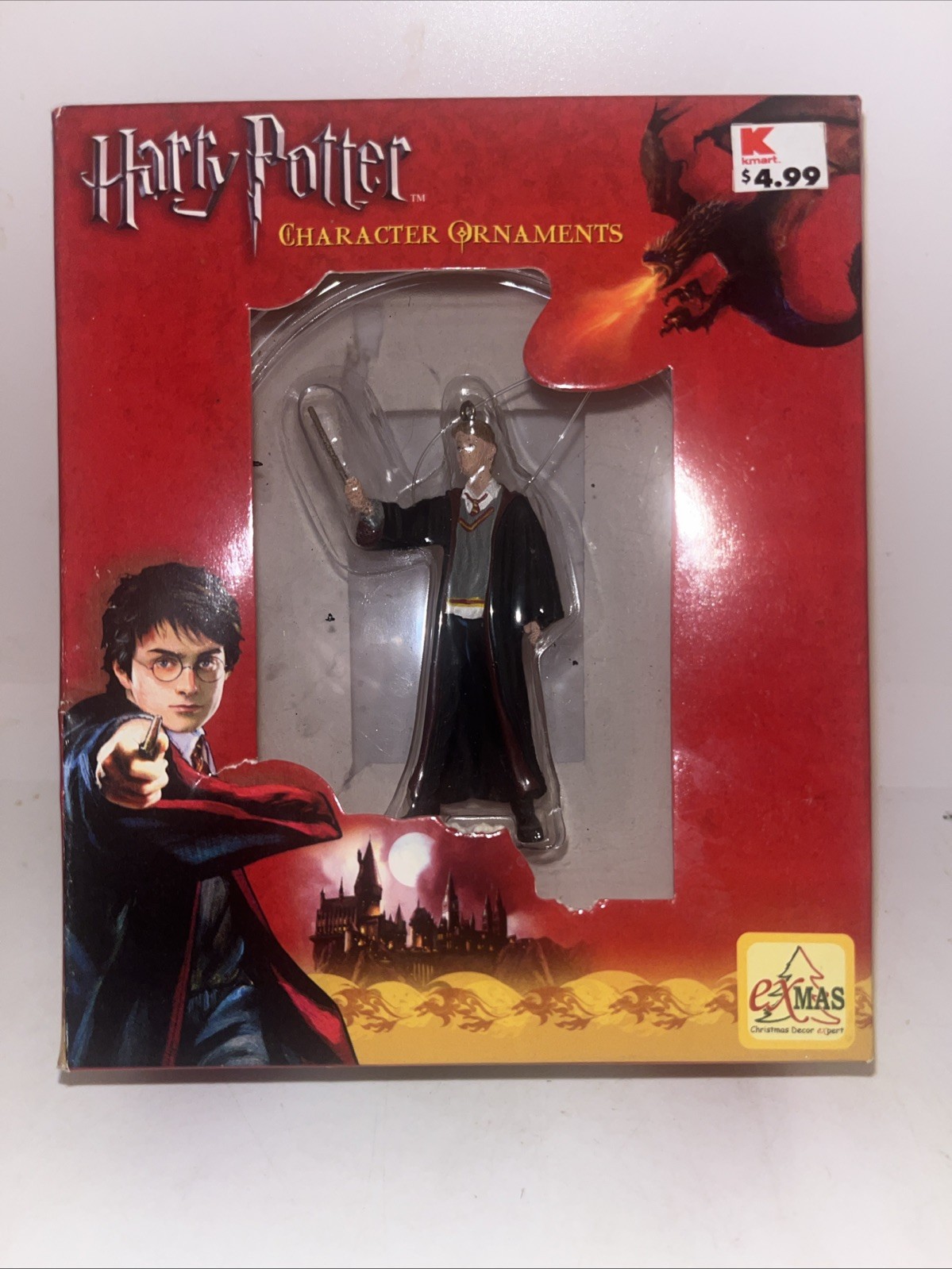 Warner Bros. Harry Potter Ron Weasley Character Christmas Ornament 2005