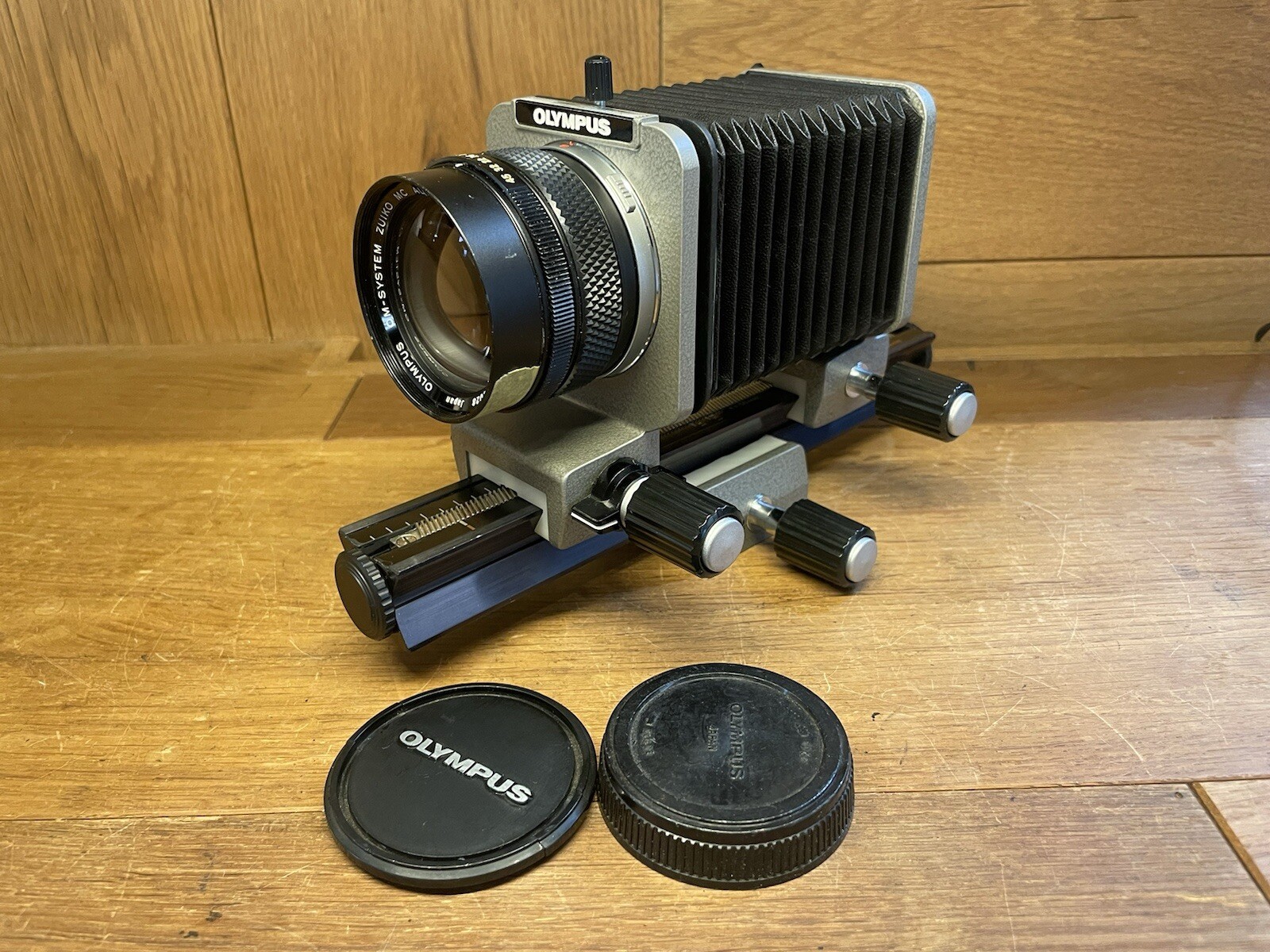 *Almost Mint* Olympus Zuiko MC Auto Macro 135mm F/4.5 Lens w/ Auto Bellows / JPN