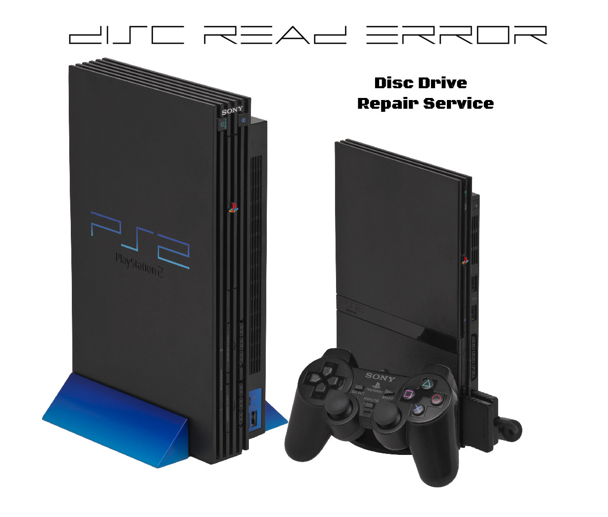 PS2 Playstation 2 Disc Drive Repair Service