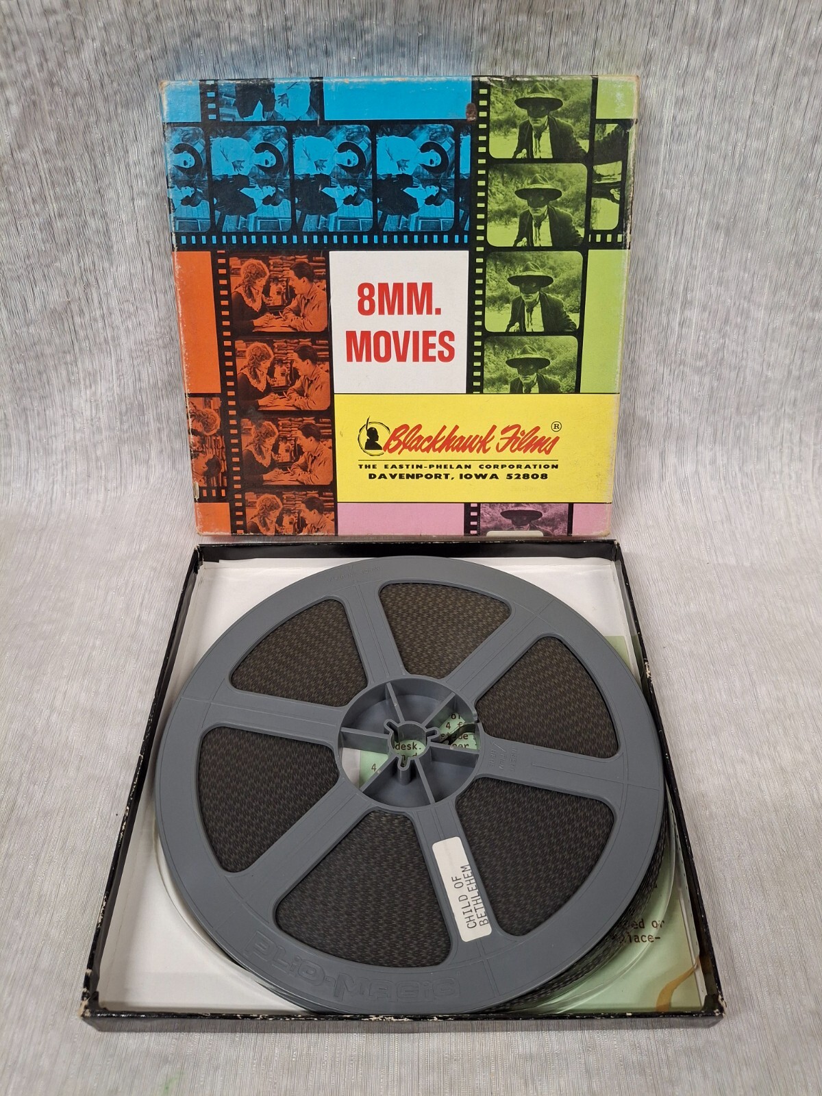 Blackhawk Films "Child of Bethlehem" 8MM Film Reel Super 8 Untested! RARE!