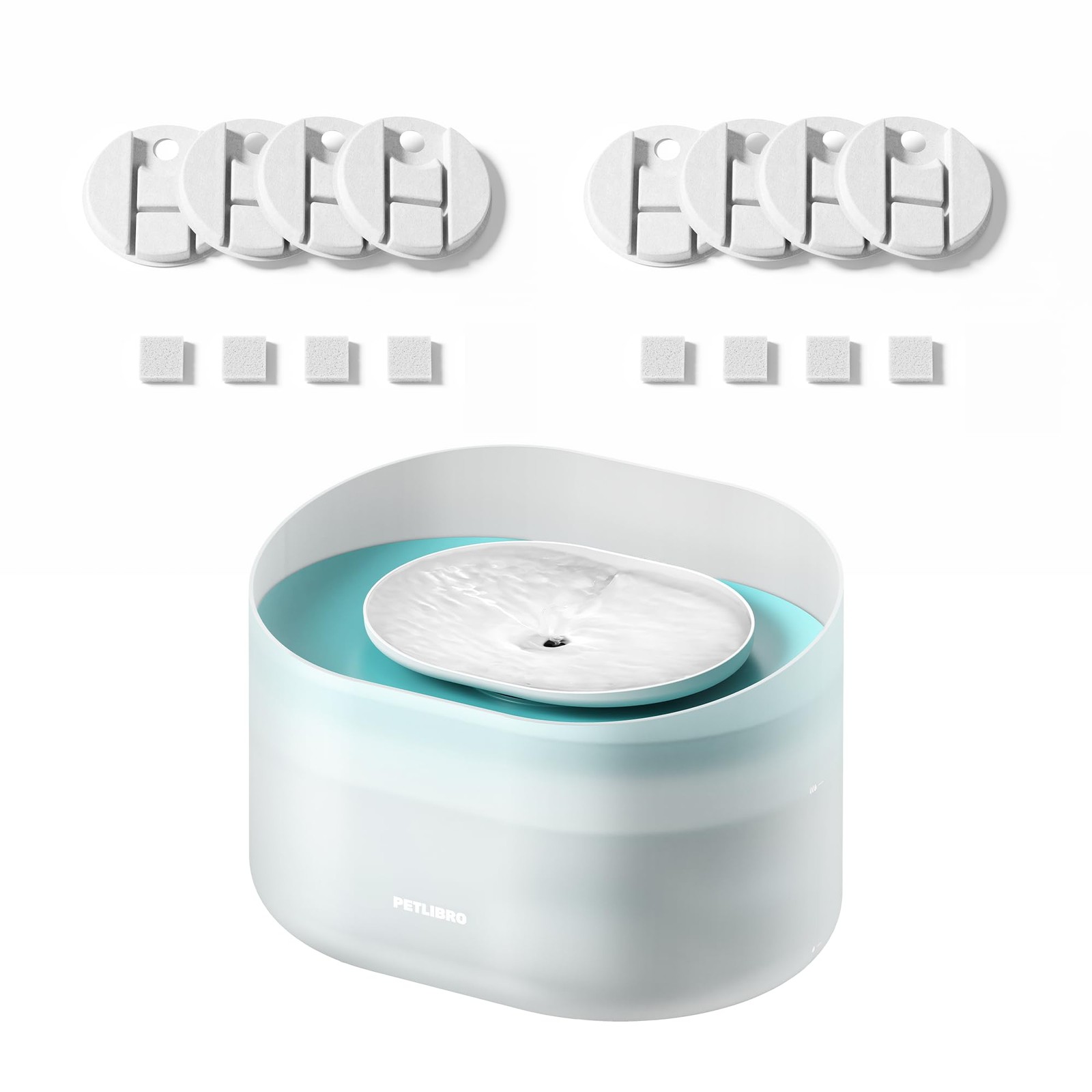 PETLIBRO 2.1Gal Capsule Dog Water Fountain for Medium/Large Dogs Anti-Splash