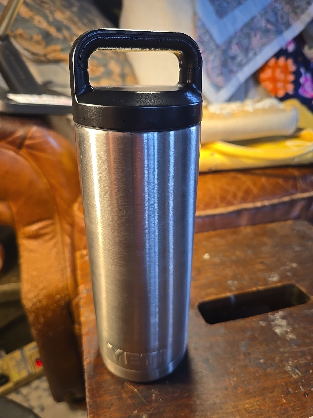 Yeti Rambler Water Bottle 18oz Stainless Steel Tumbler Canteen Flask Hiking
