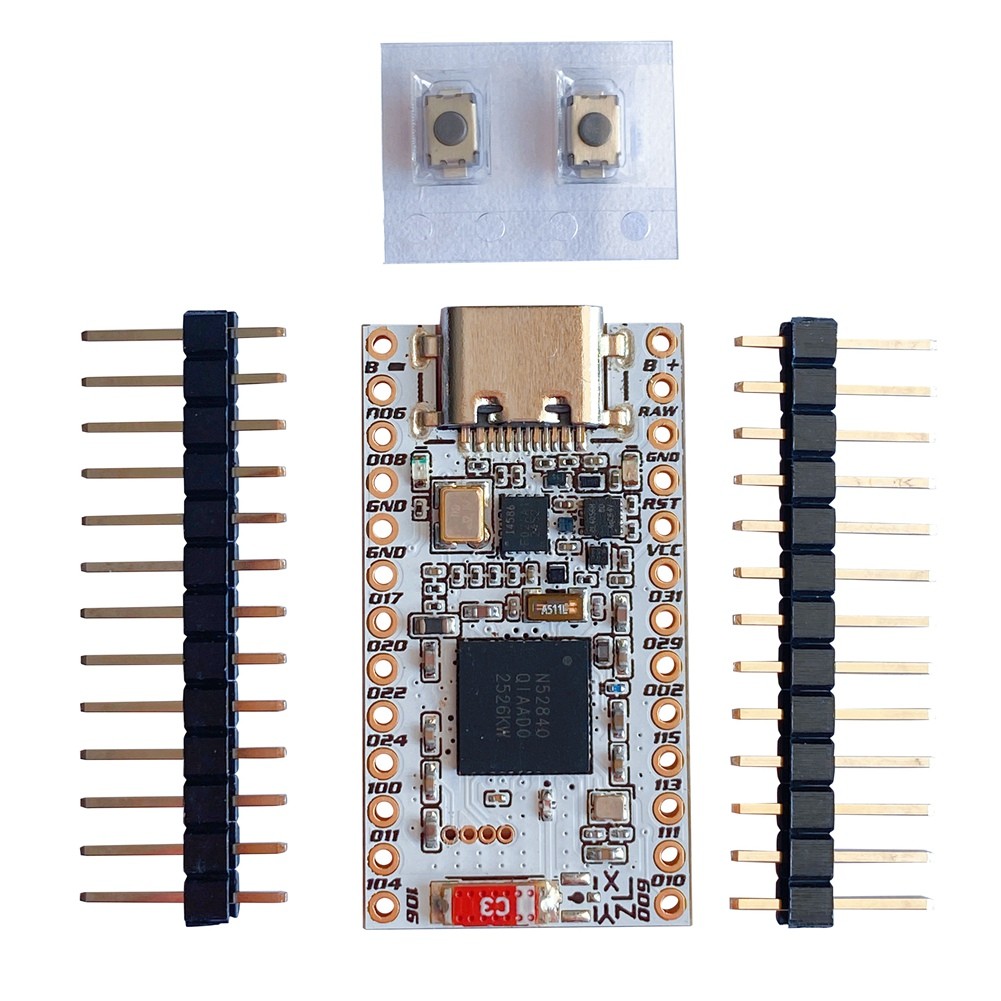 NRF52840 ICM45686+QMC6309 Module Compatible for Supermini/Pro Micro, Made9329
