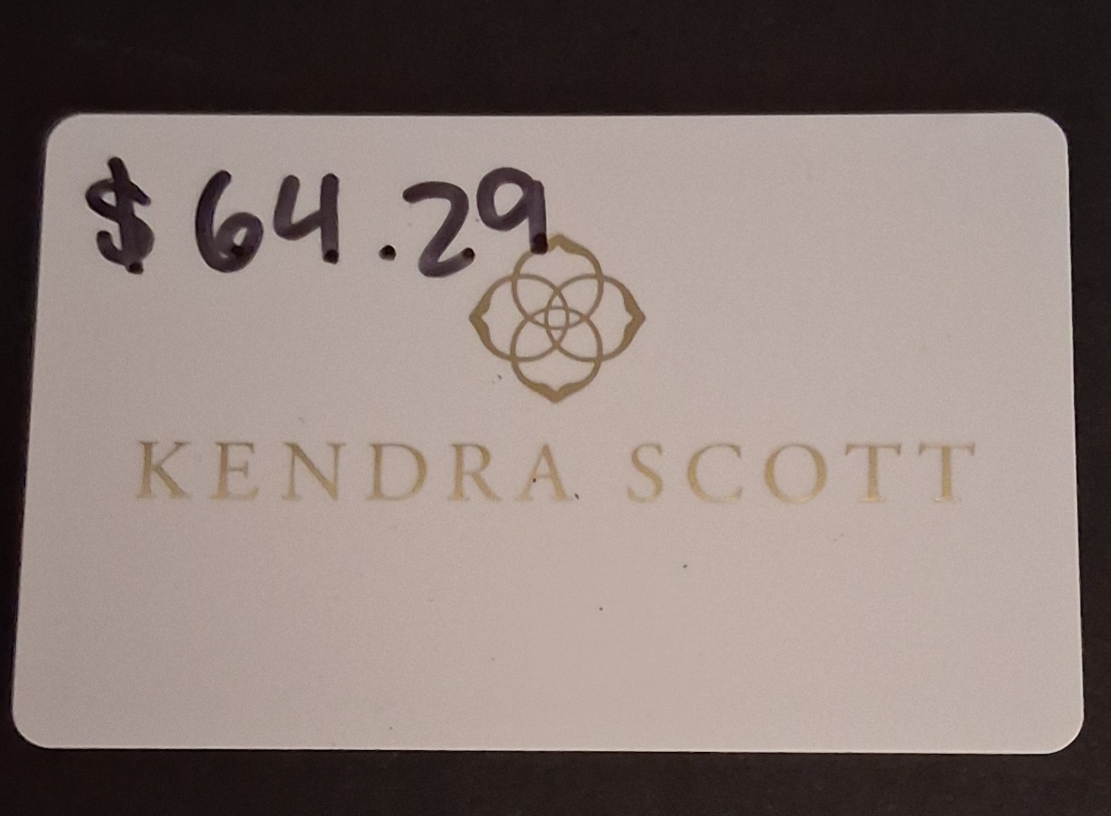 🎁 Kendra Scott Merchandise Gift Card – $64.29