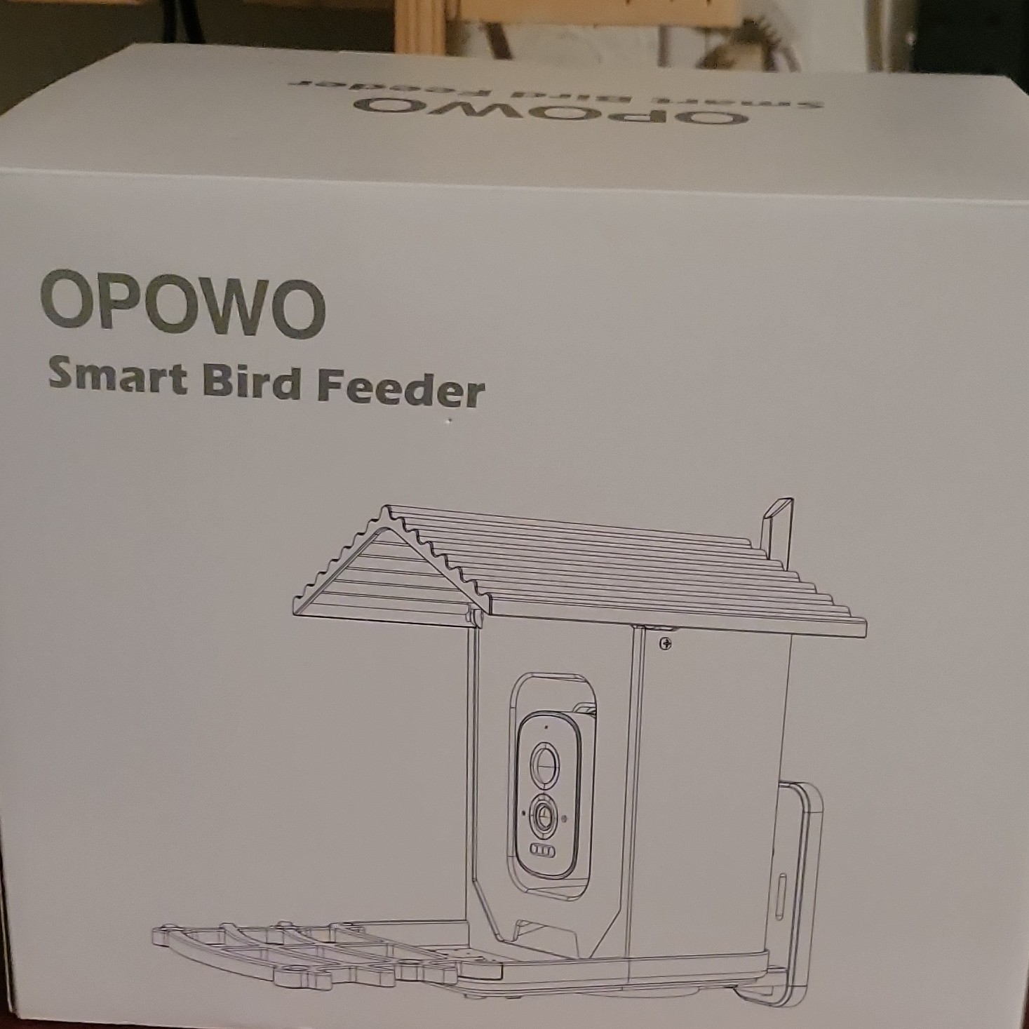 OPOWO Smart Bird Feeder Seed Feeder Model Smart Bird Feeder for Garden Birds