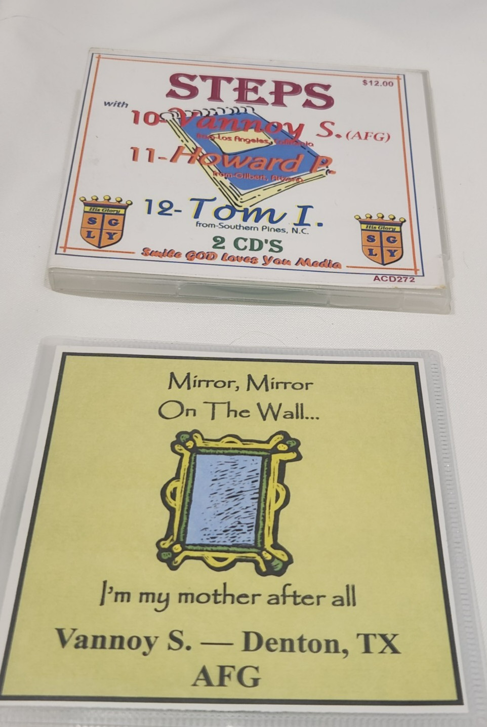 Recovery In Al Anon Steps 10-12  Vannoy Shaw & Tom I CD Sets Self Help