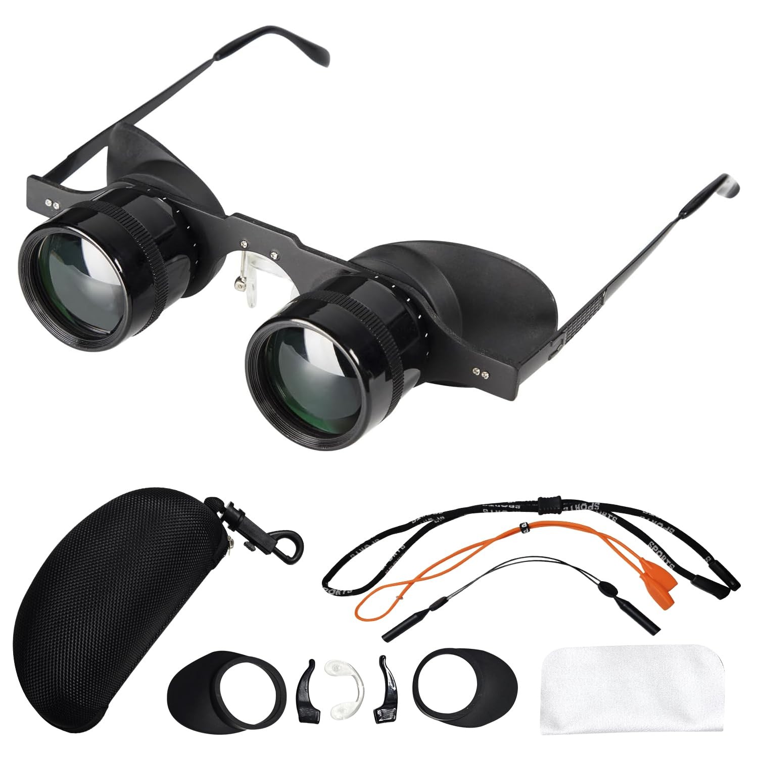 Hands-Free Binocular Glasses for Enhanced Viewing - HD Clarity, Lightweight &...
