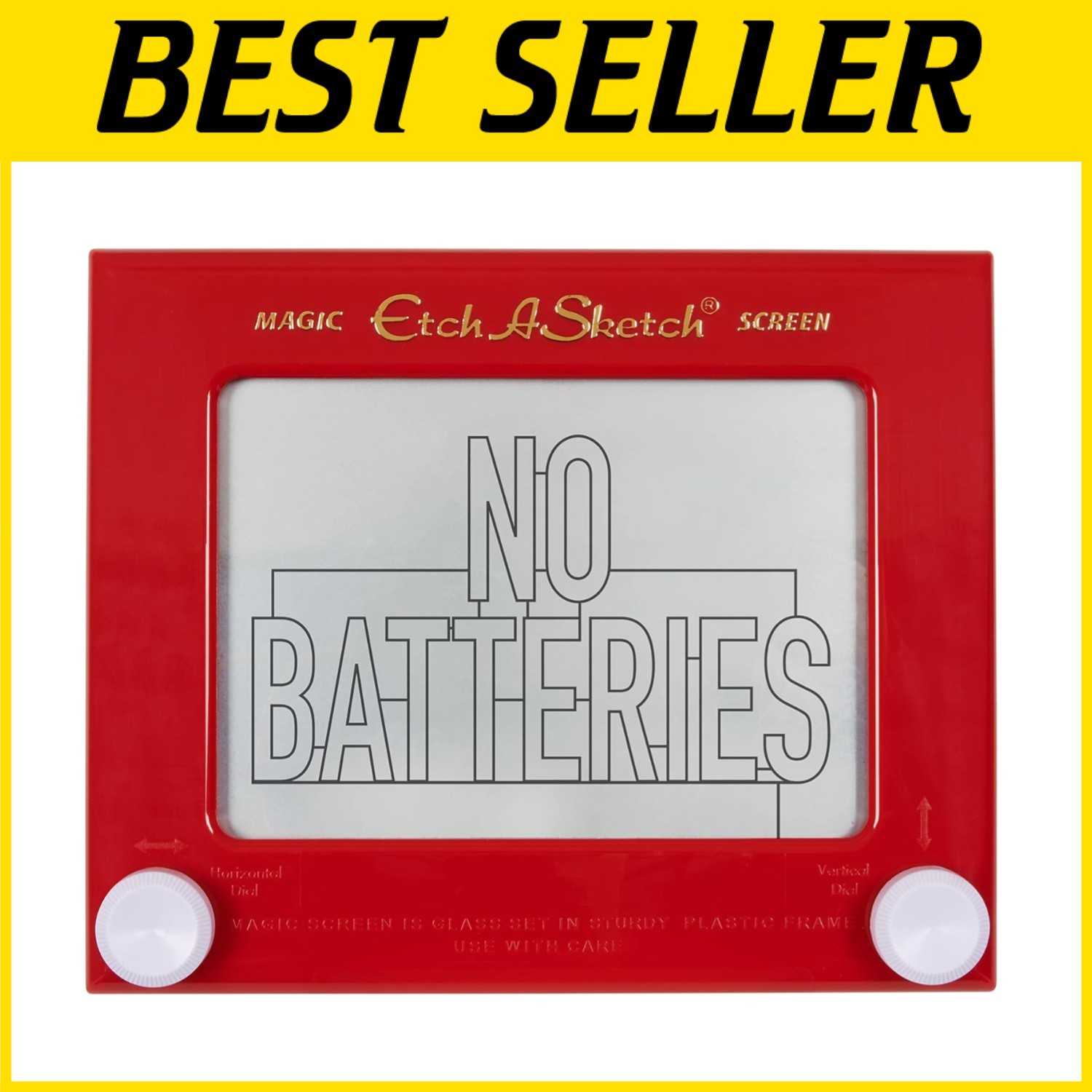 Classic Red Drawing Toy - Shake to Erase