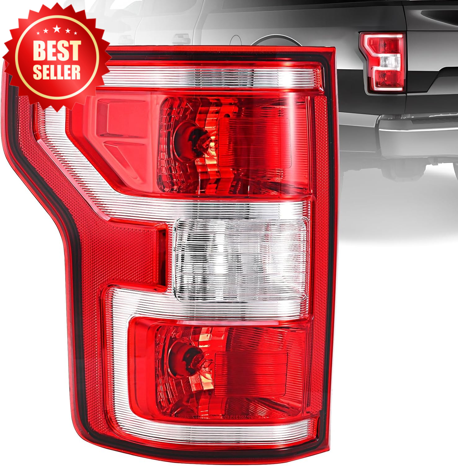 Tail Lights Assembly Left Driver Side 2018-2020 F-150 Rear Light Brake Lamp US