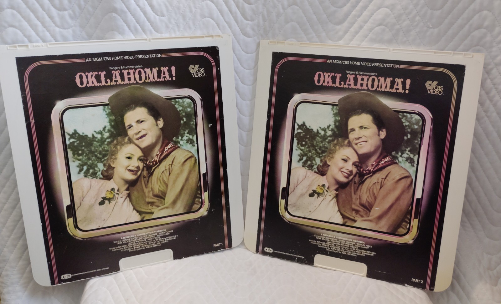 Oklahoma! Vtg Two Discs CED - 1955
