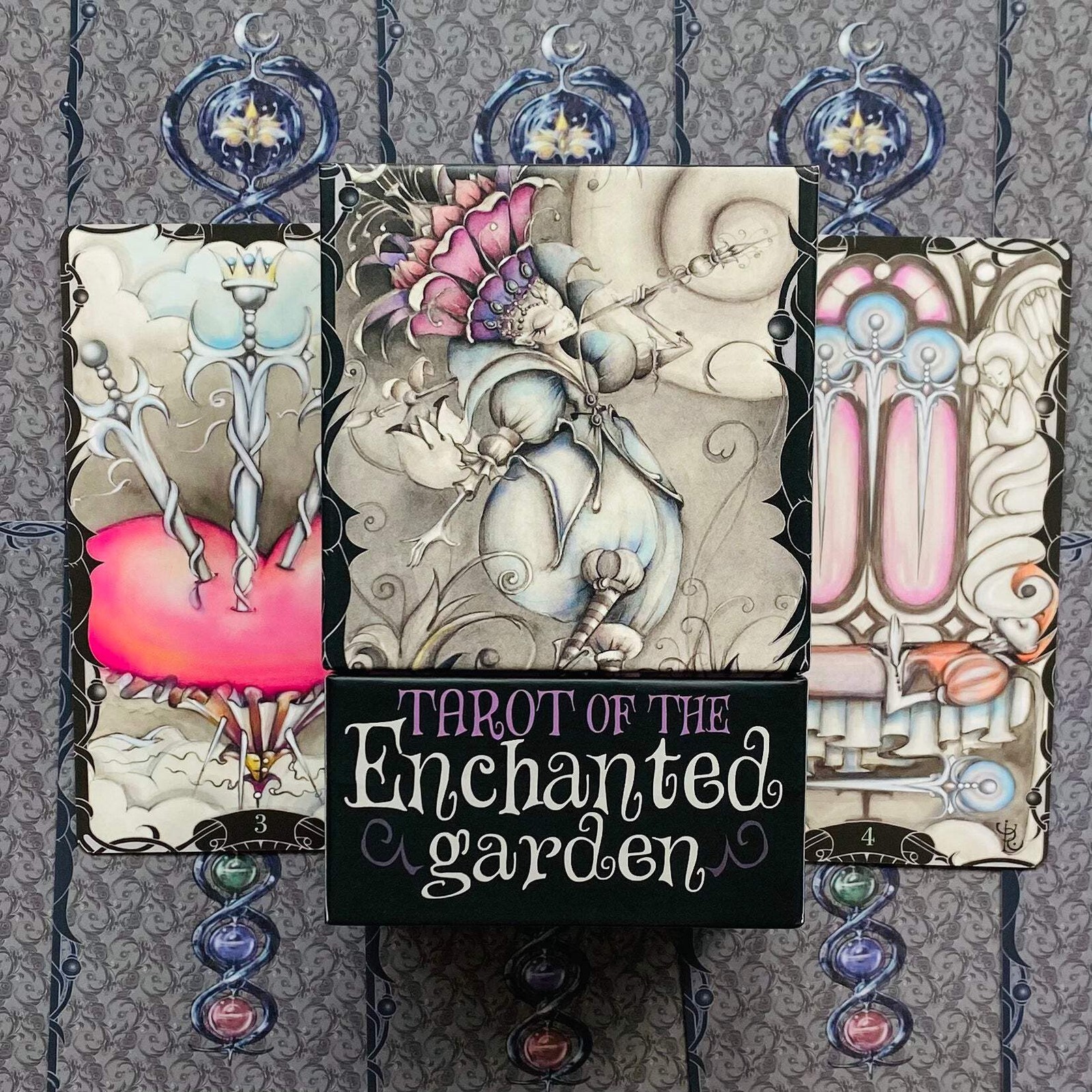 Tarot Of The Enchanted Garden Tarot Cards Rossana Pala Wisdom Lo Scarabeo NE
