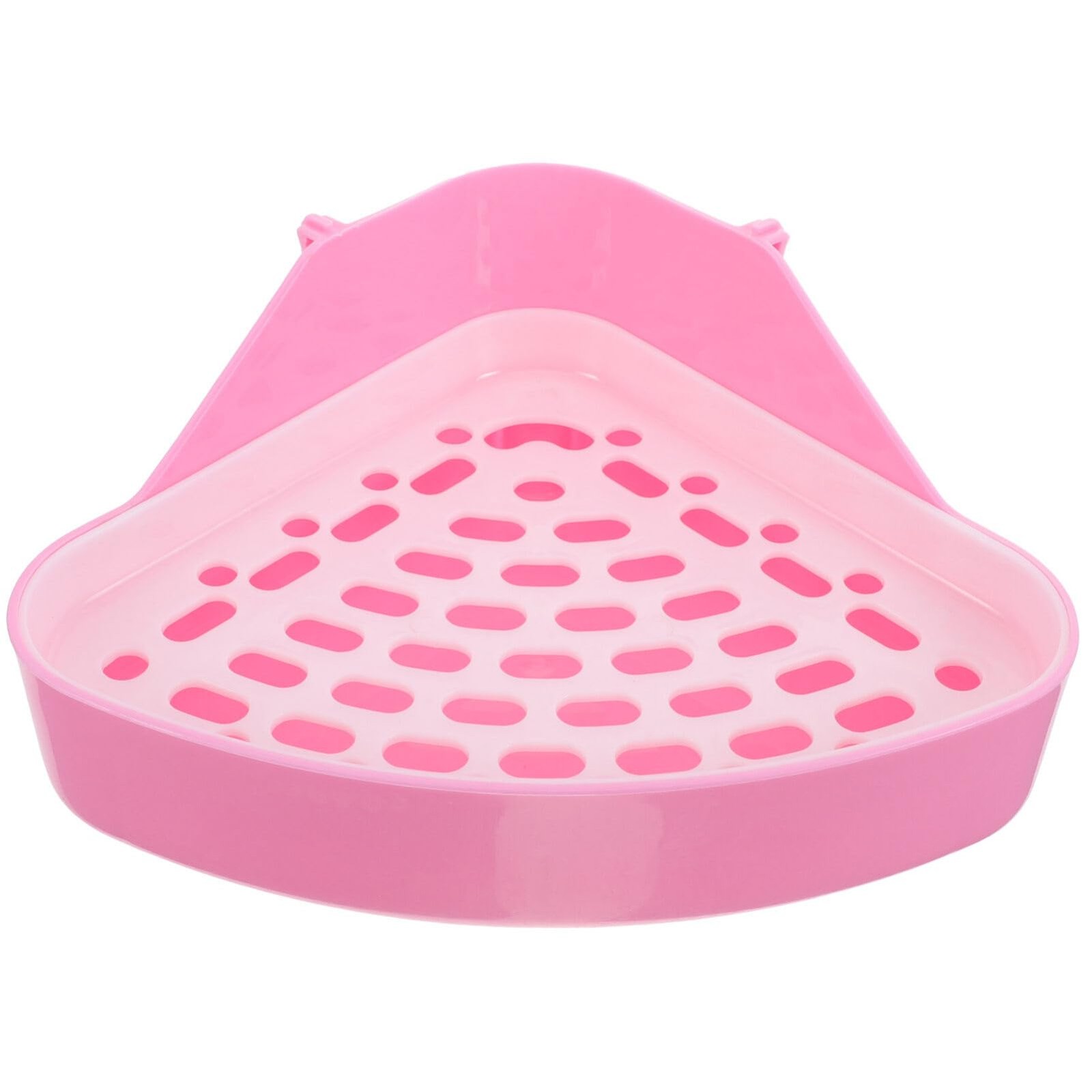 Triangle Pet Toilet for Small Animals - Rabbit Litter Box Corner Potty Traine...
