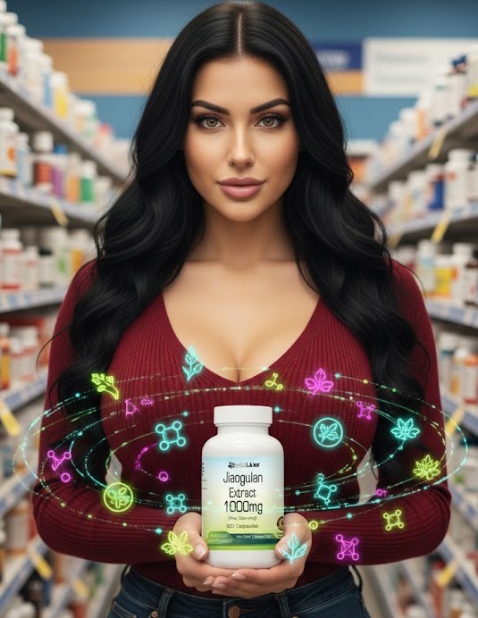 Jiaogulan Extract Capsules 1000mg Per Serving - Trusted