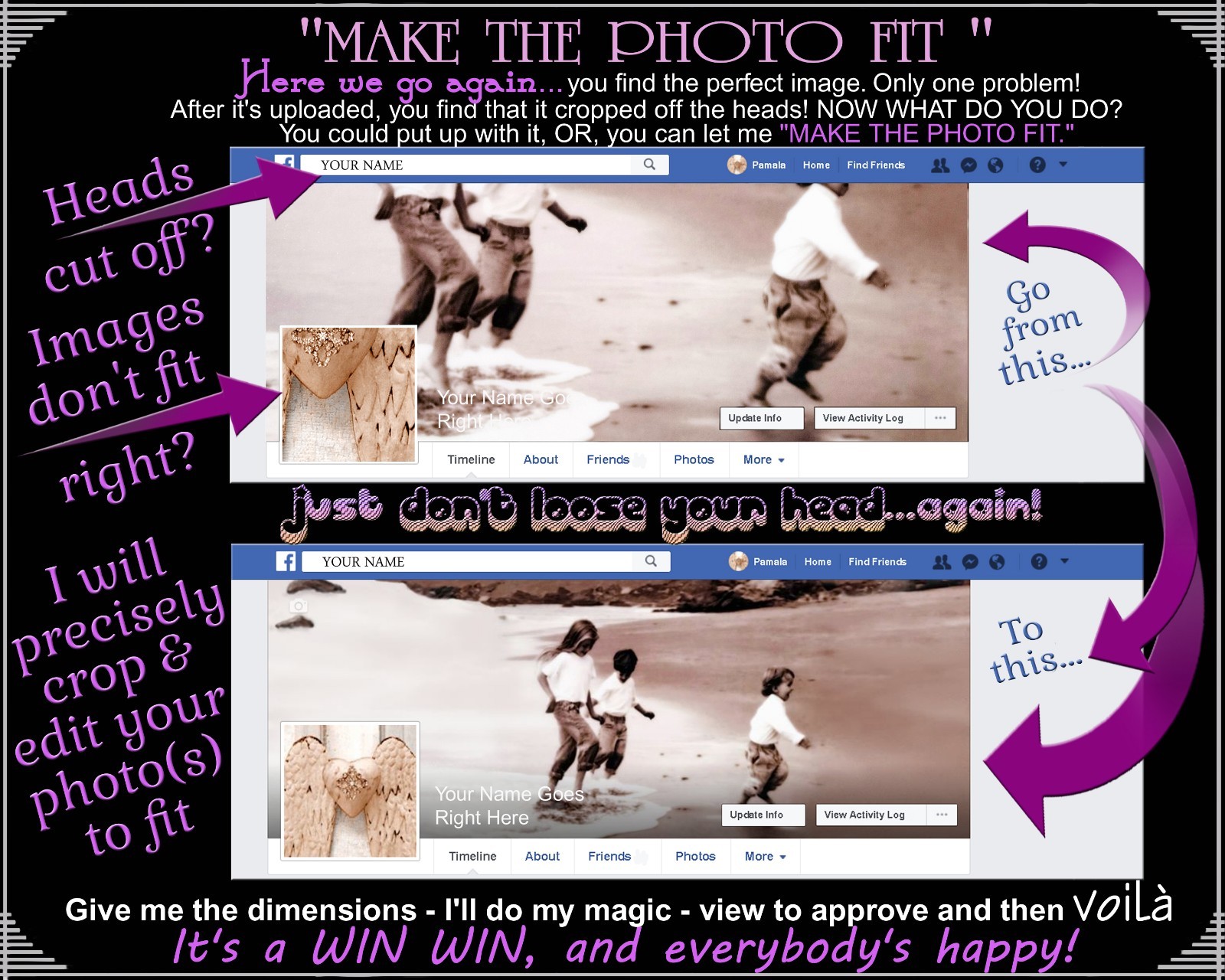 Make the Photo Fit Custom Photo Editing with Precise Image Size Digital Delivery