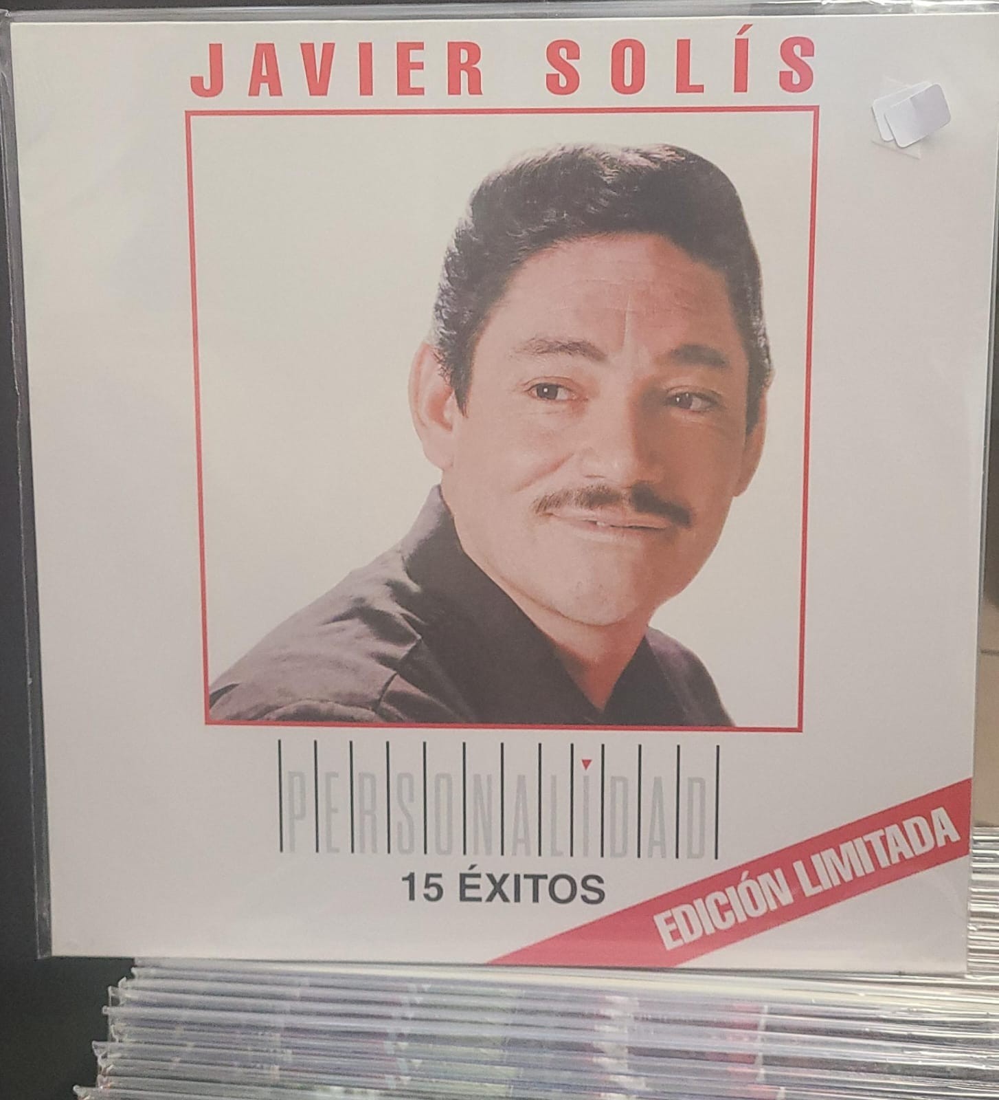 JAVIER SOLIS PERSONALIDAD 15 EXITOS LP VINYL SEALED SHIPS FROM THE US