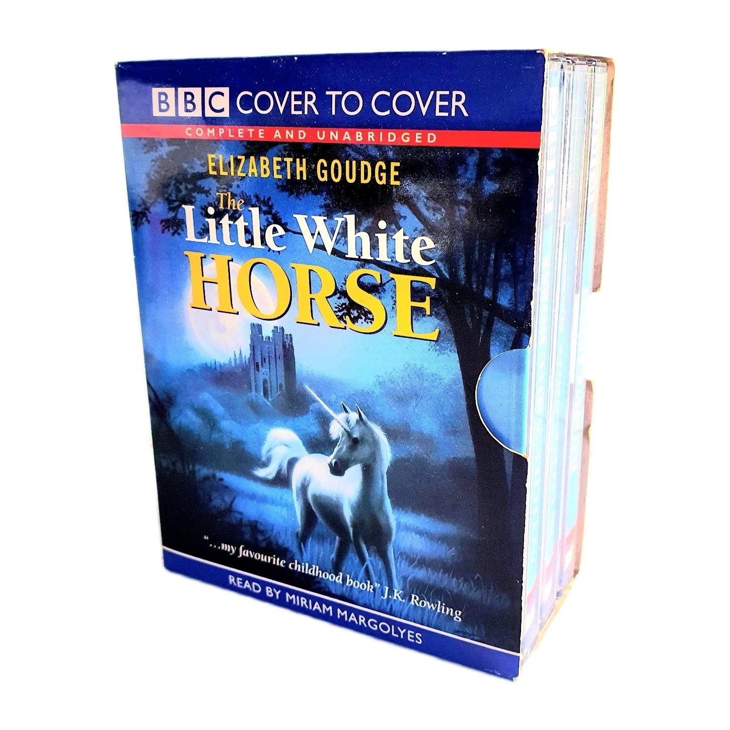 The Little White Horse BBC Cassette Tape Audio Book By Elizabeth Goudge Gift Set