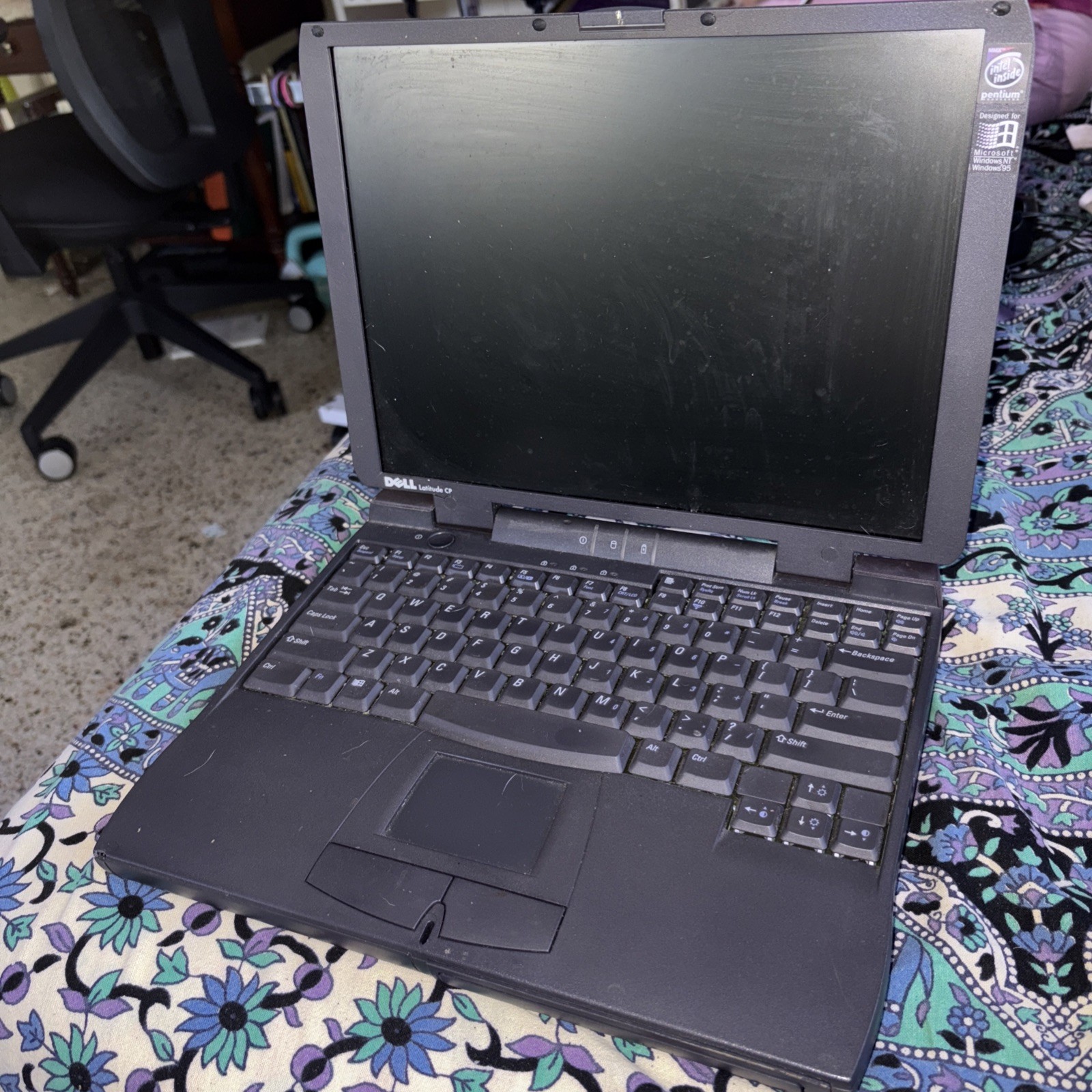 Vintage Dell Latitude CP Model PPL “as Is” Cant Test No Power Adapter