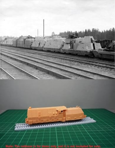 1/144 WWII German BP-42/44 Panerlokomotive Class 57 Resin Kit (part-3)