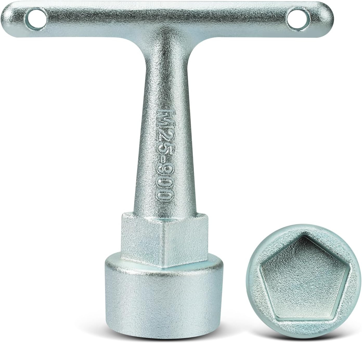 Water Meter Wrench for Pentagon Socket, Curb Stop Wrench, Water Valve Shut off T