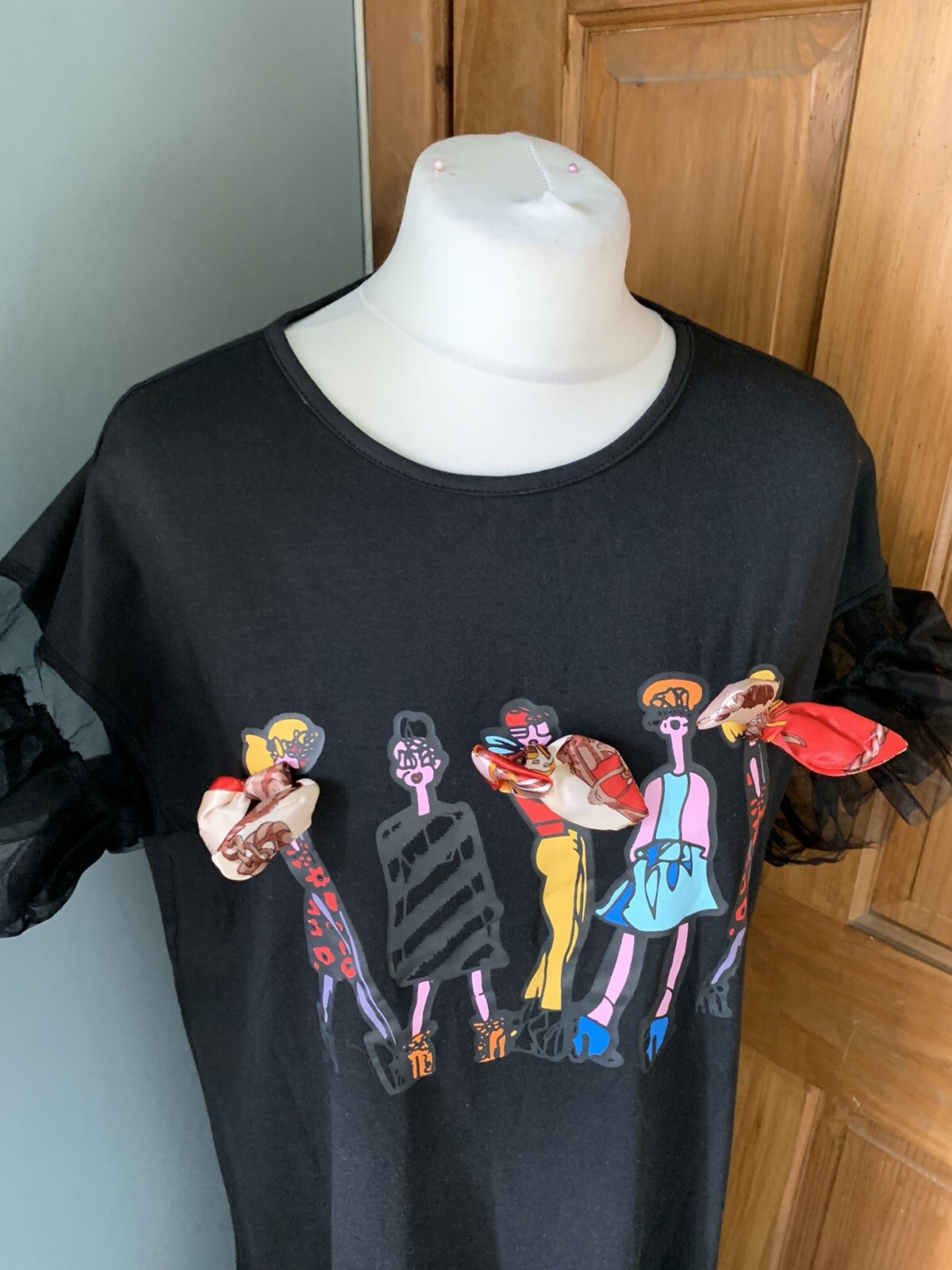 SHEIN black midi dress size L