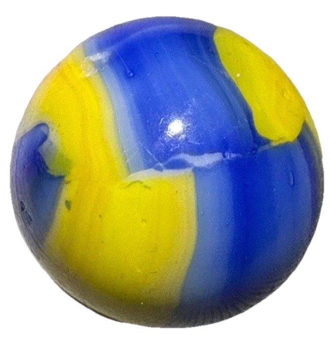 Vintage Marble King Cub Scout Marble 21/32”