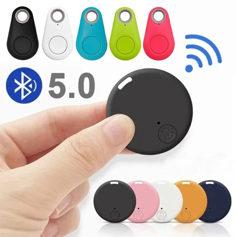 Mini GPS Locator AntiLost Alarm Wallet Keychain Smart Tag 