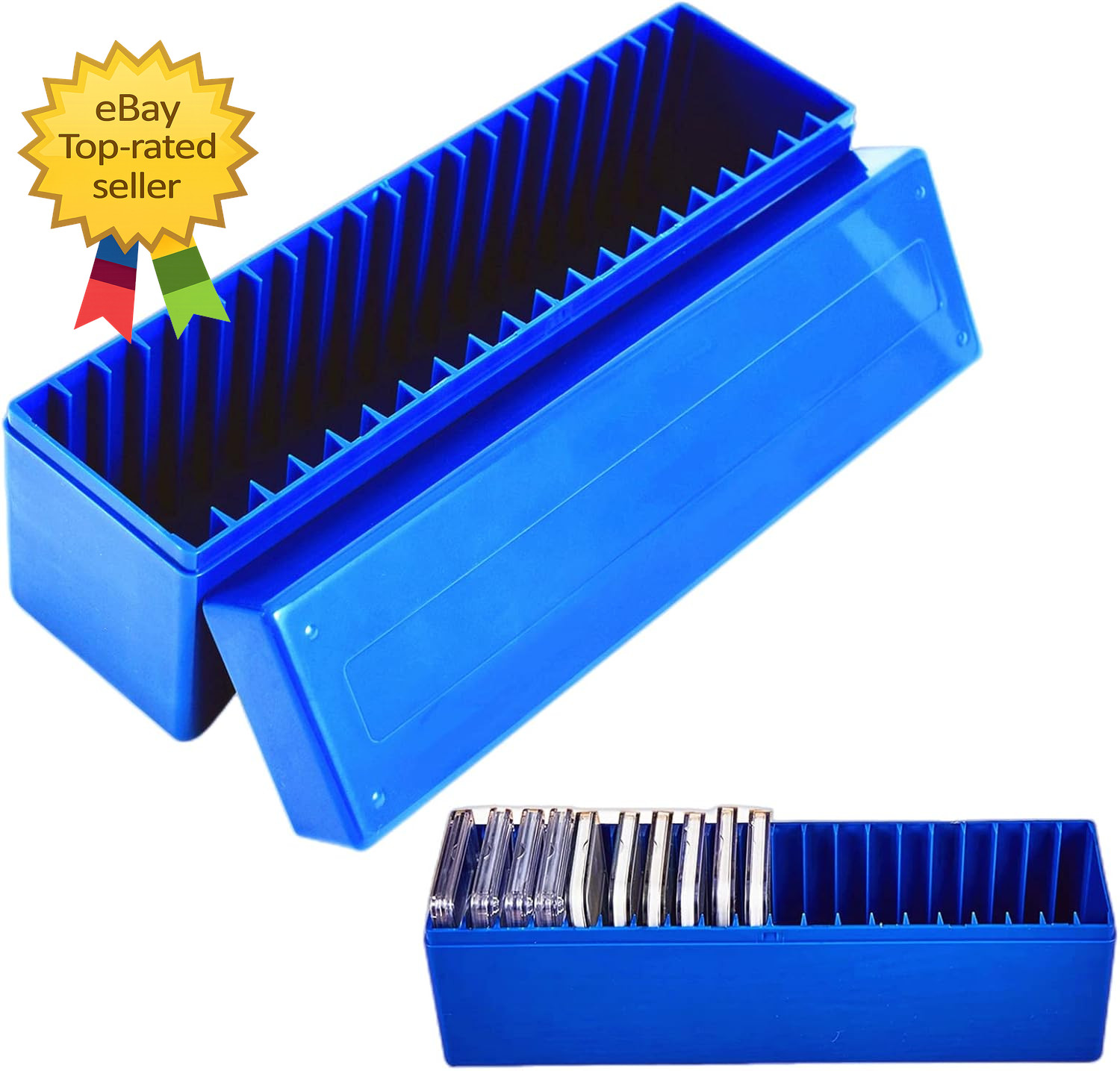 Plastic Coin Storage Box Case for 20 Slab Coin Holders Fit for PCGS NGC PCCB