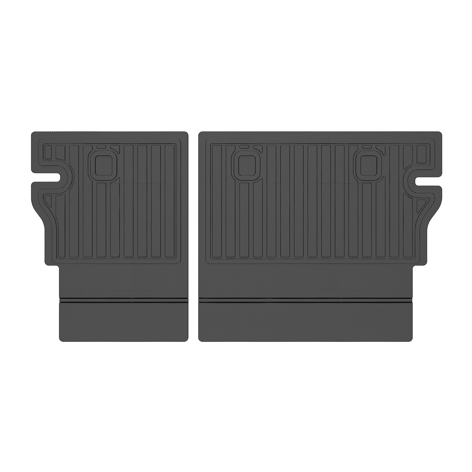 Backrest Mats Seat Back Protector for 2019-2022 UX200 Black TPE 2PCS Set