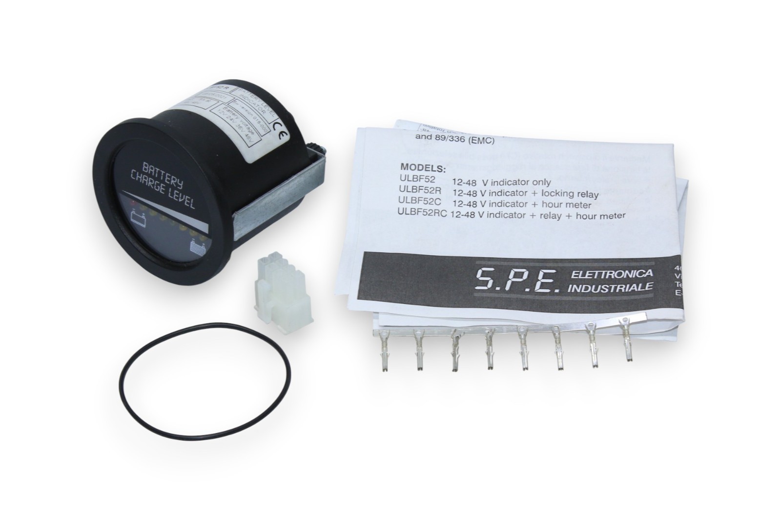 S.P.E. ULBF52RC ELECTRONIC BATTERY CHARGE LEVEL INDICATOR
