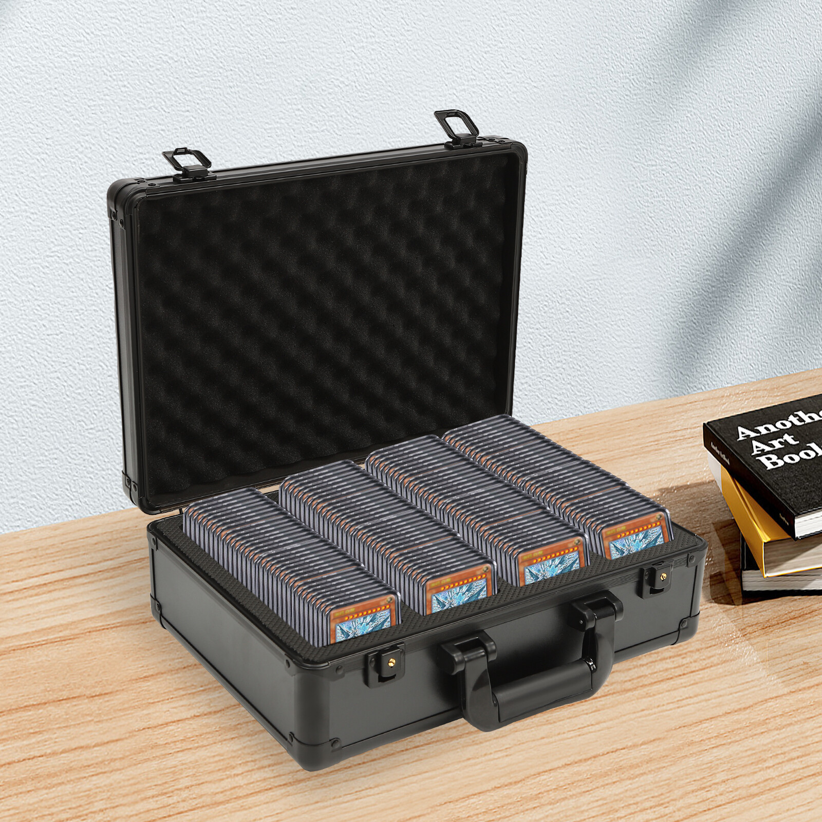 Storage & Display Aluminum Frame Box Case Graded Card Case Storage Box With Lock