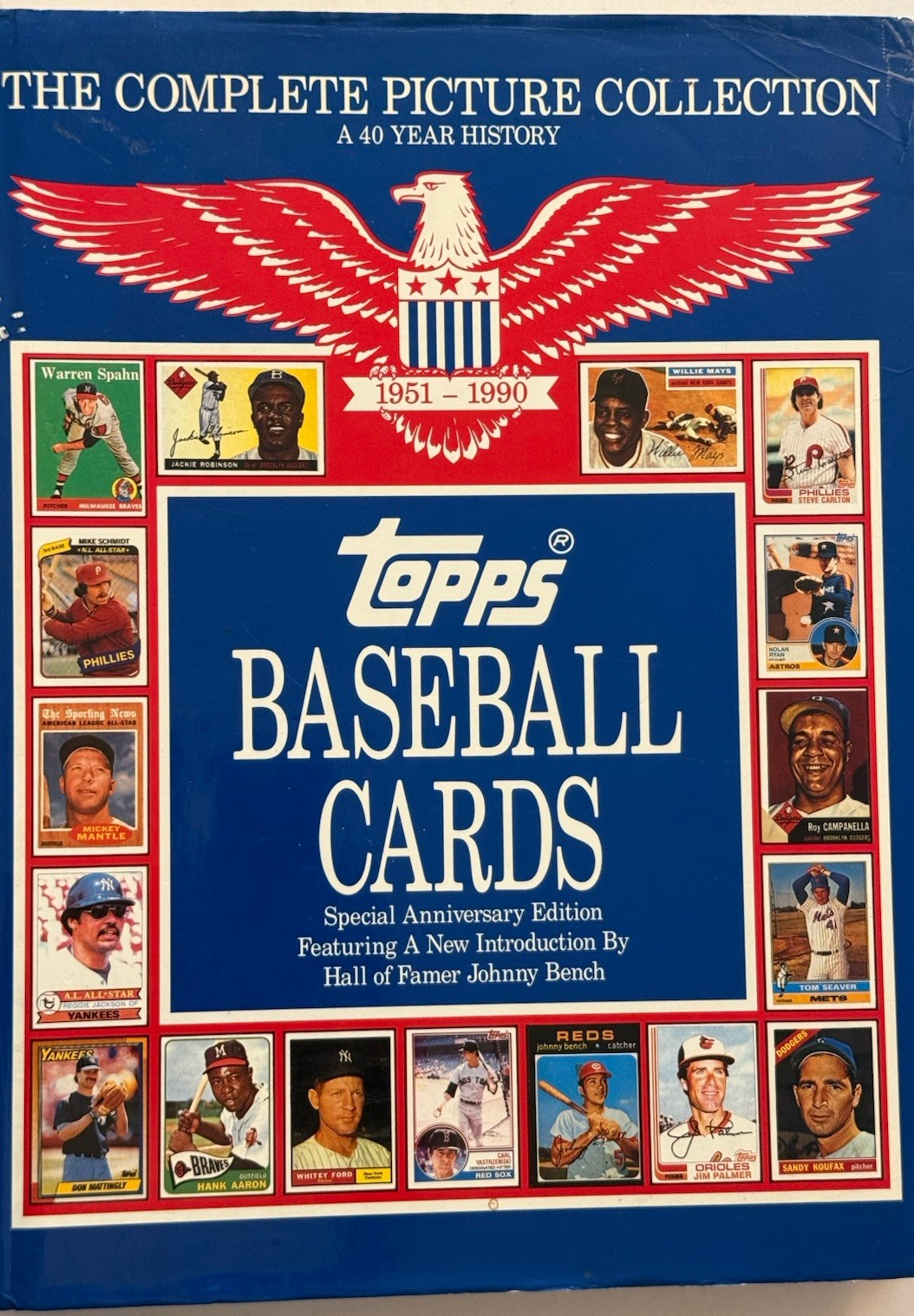 Topps Baseball Cards Complete Picture Collection 40 Year History HC DJ 1st Print