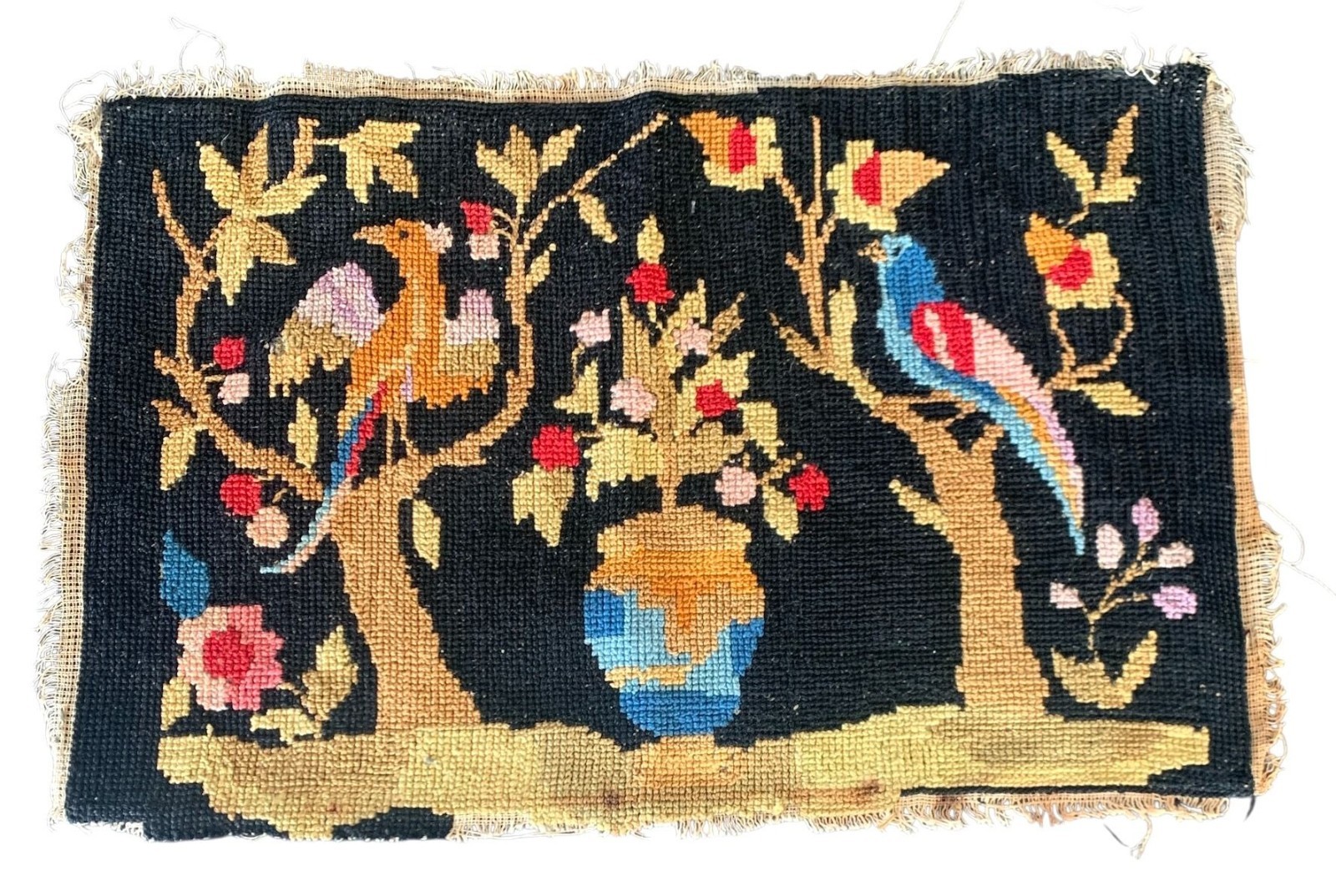 Victorian Small Tapestry Repurpose Birds