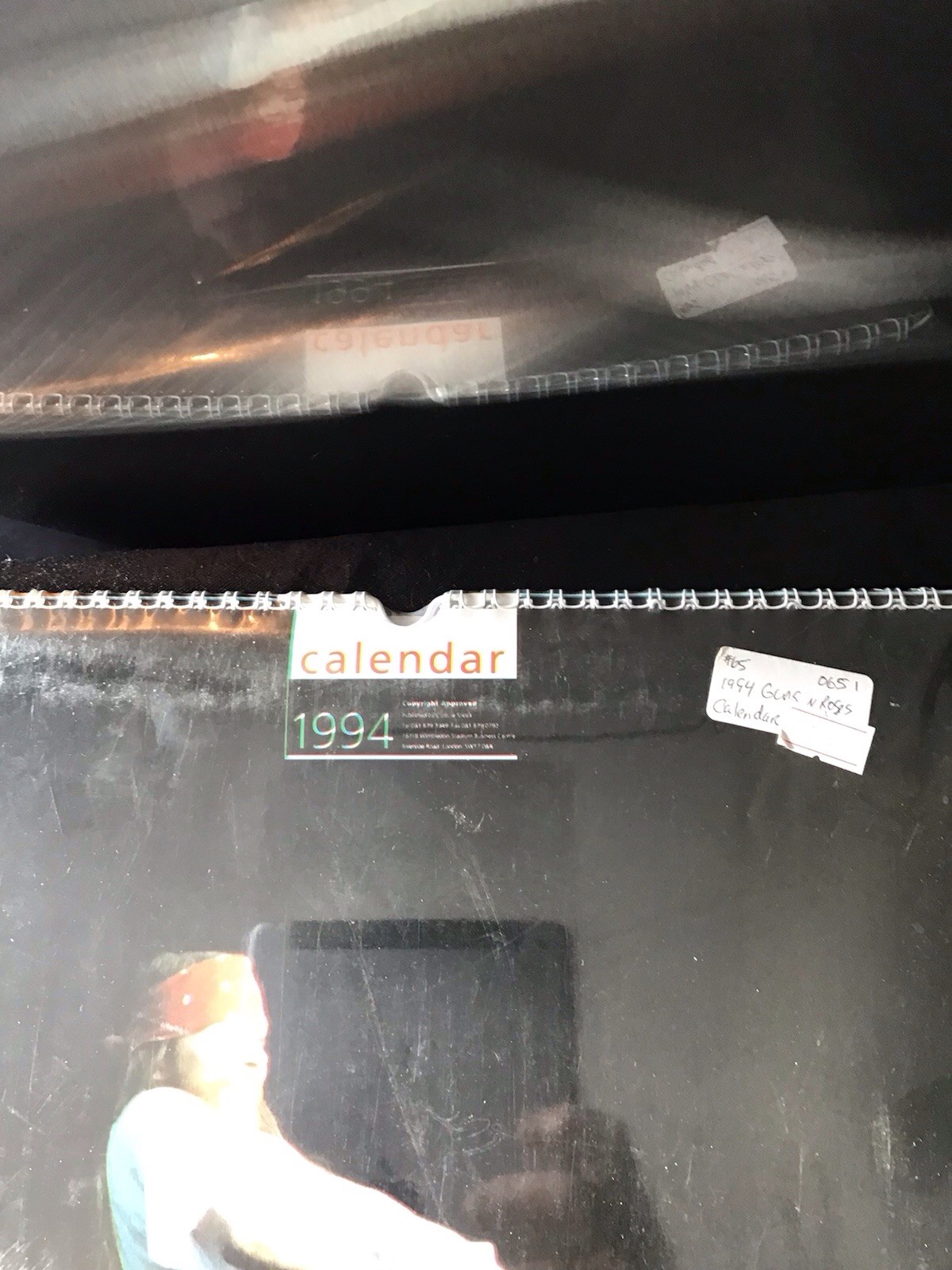 Guns N Roses 1994 Calendars