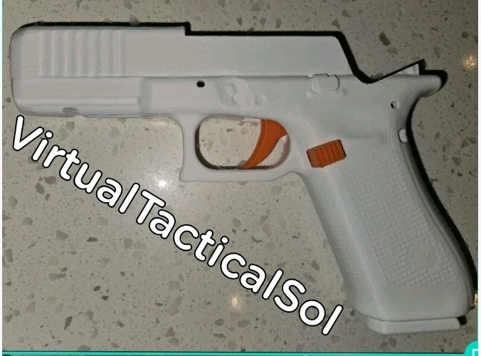 Ace XR GLOCK 17 Handset for Meta Quest -- WEIGHTED Handfitted (FCU Not Included