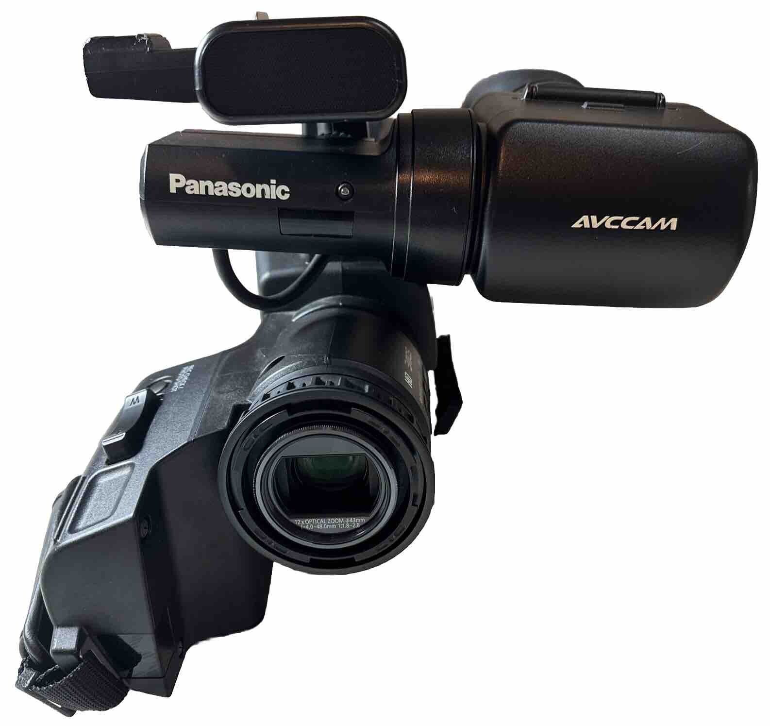 906 Hours Panasonic AG-HMC80P 3MOS AVCCAM HD  Camcorder Ships FREE
