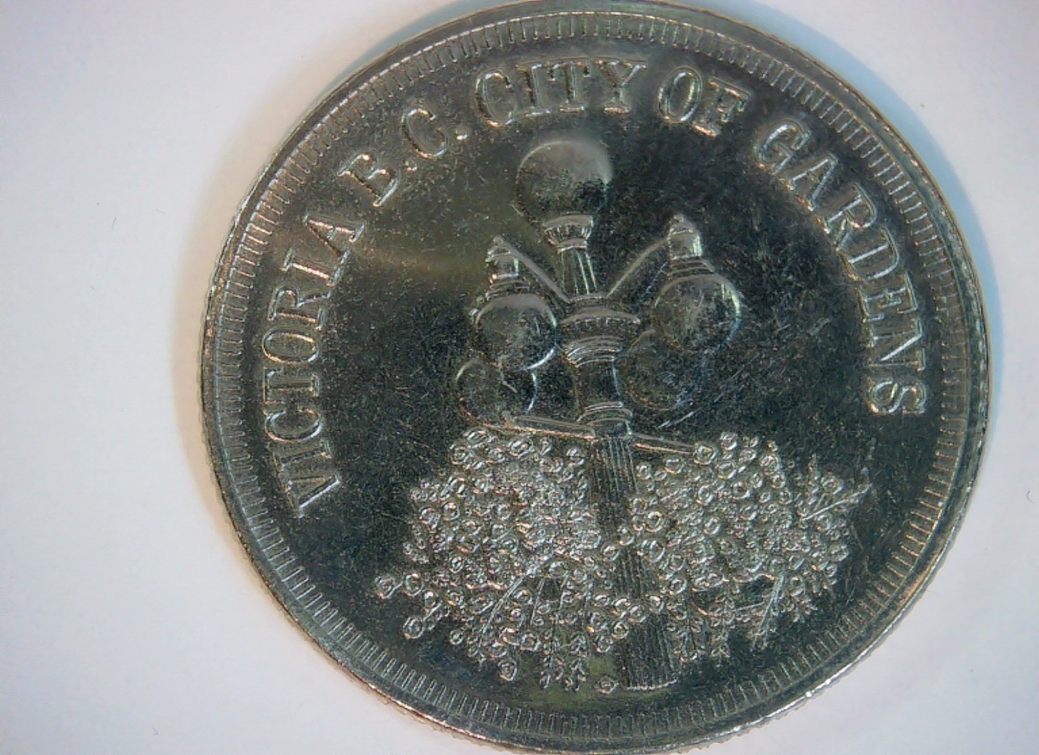 Canada 1982 1 Dollar Canadian Voyageur Dollar (Victoria, 125th Anniversary) Coin