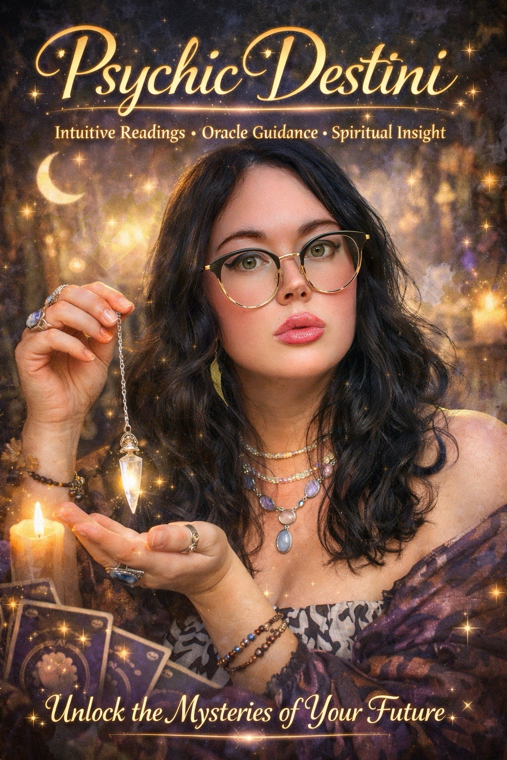 Psychic Destini Full Year Ahead Predictions Chinese Oracle Fortune Tea Cards 🔮