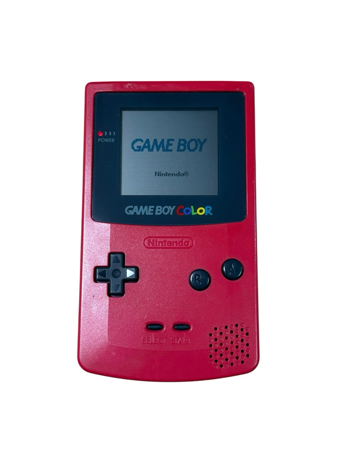 Nintendo Game Boy Color Berry Red Console Tested Working Japan