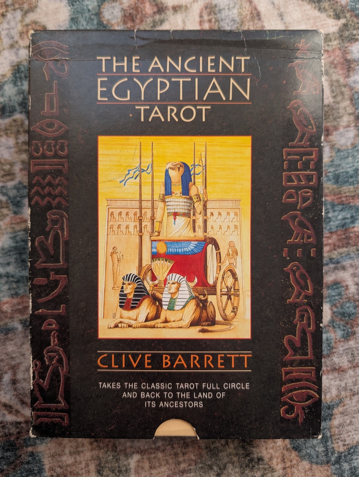 The Ancient Egyptian Tarot by Clive Barrett