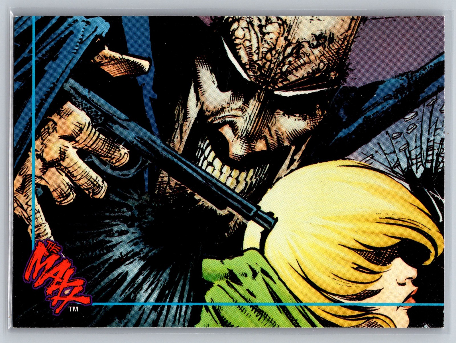 1993 Topps The Maxx #80 Mind Games of a Killer Mr Gone Villain Sam Kieth