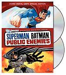 Superman/Batman: Public Enemies DVD, 2009, 2-Disc Set, Special Edition) W/Sleeve