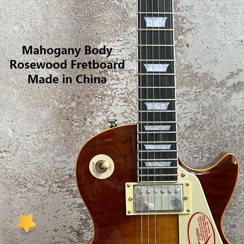 Custom Brand Electric Guitar, HH Pickups, Mahogany Neck - Special Sale