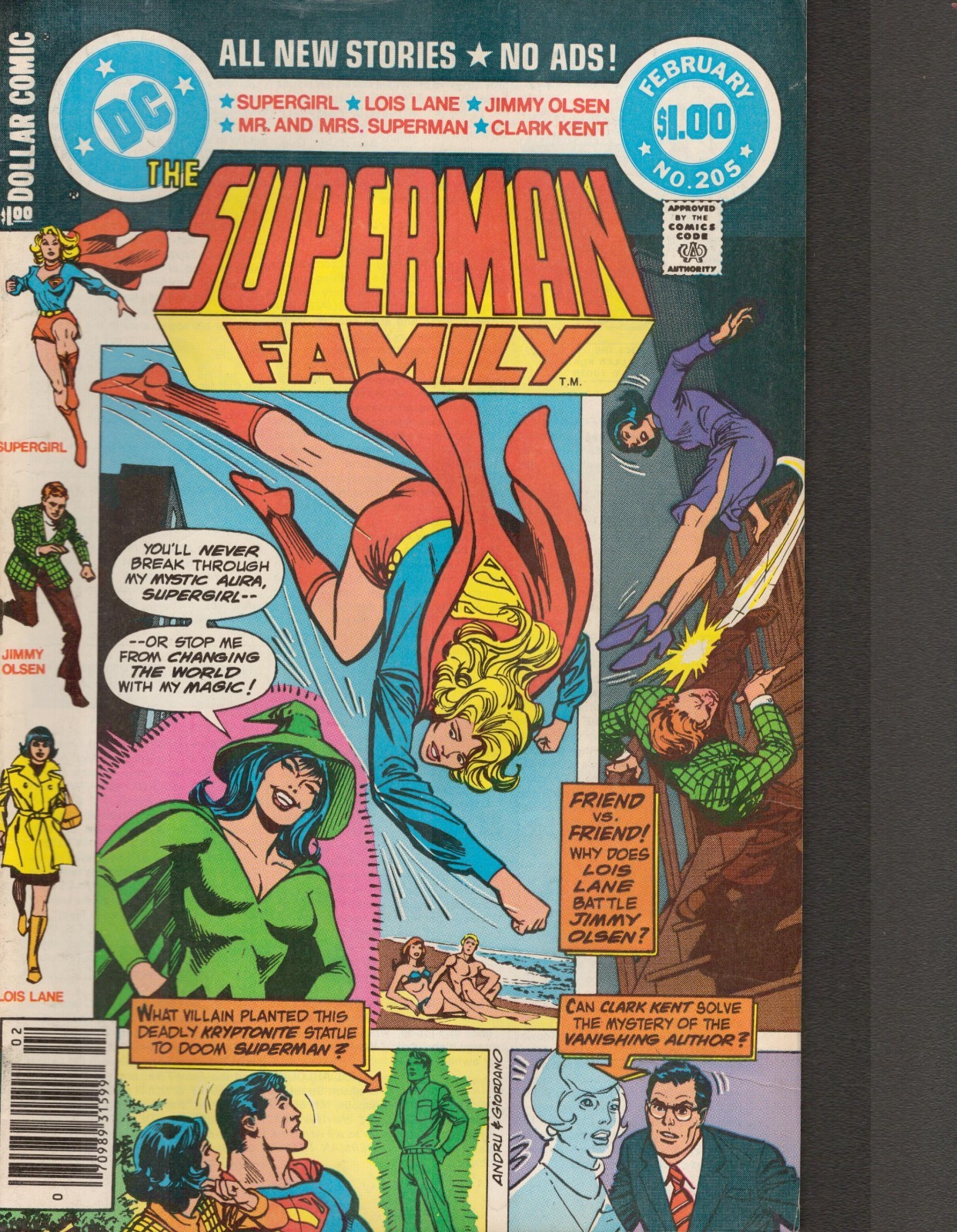 52952: DC Comics The Superman Family #205 F Grade